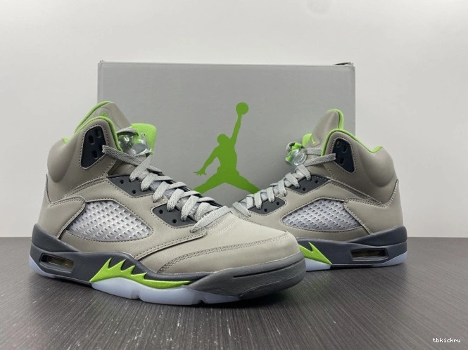 Cheap TBK Green Jordan 5 (2022) Retro Bean DM9014-003 0720